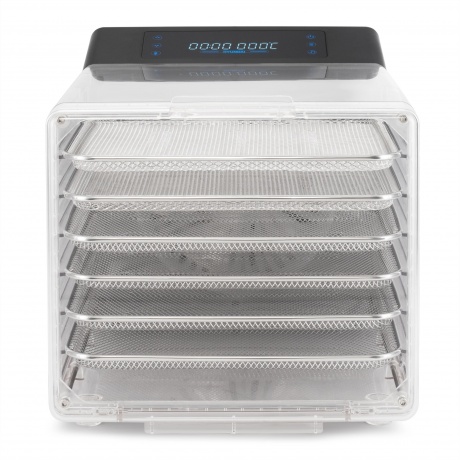 

Сушка для фруктов и овощей Hyundai HYFD-8800 12под. 600Вт черный