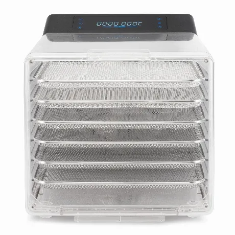 Сушка для фруктов и овощей Hyundai HYFD-8800 12под. 600Вт черный