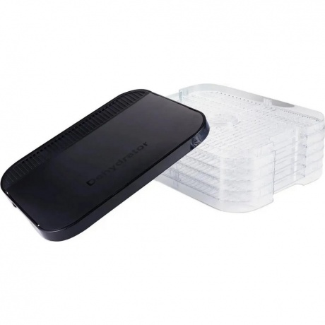 Сушилка для овощей и фруктов BQ FD1001 Черный-стальной - фото 4