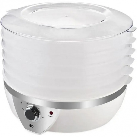 Сушилка для овощей и фруктов BQ FD1002 Белый-стальной - фото 2