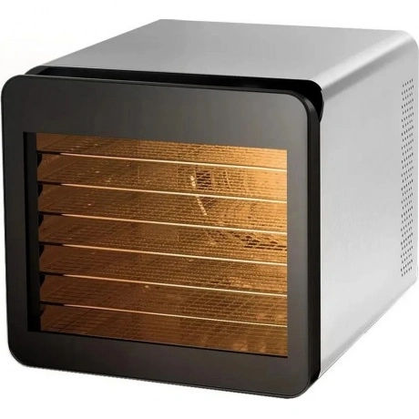 Сушилка для овощей и фруктов BQ FD1006 Черный-стальной