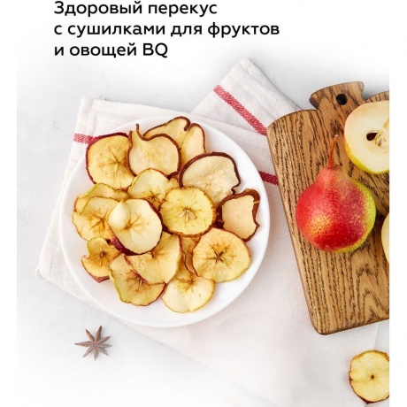 Сушилка для овощей и фруктов BQ FD9000 Черный-стальной - фото 13