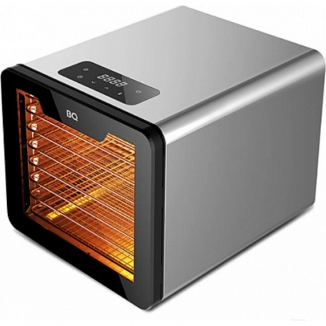 Сушилка для овощей и фруктов BQ FD9000 Черный-стальной - фото 3