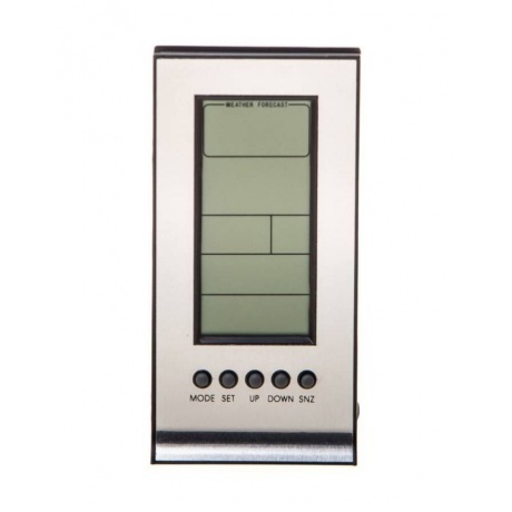 Метеостанция Buro H106AB серебристый - фото 9