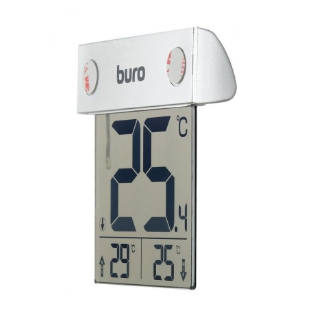 Термометр Buro P-6041 серебристый - фото 5