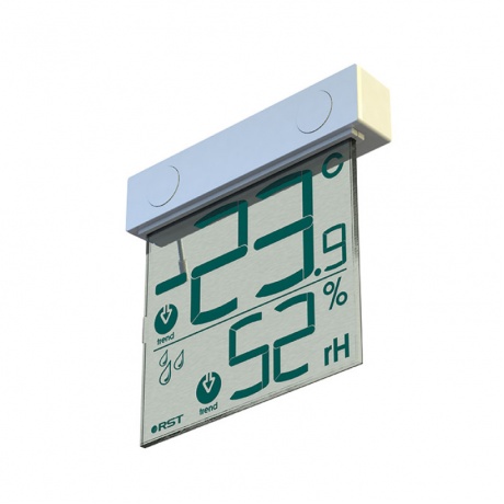 Термогигрометр цифровой RST уличный на липучке -30-+70	 01278 - фото 2