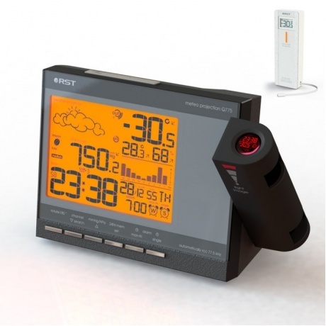 Метеостанция RST с дистанционным терморадиодатчиком 32775 и проэктором 9799₽