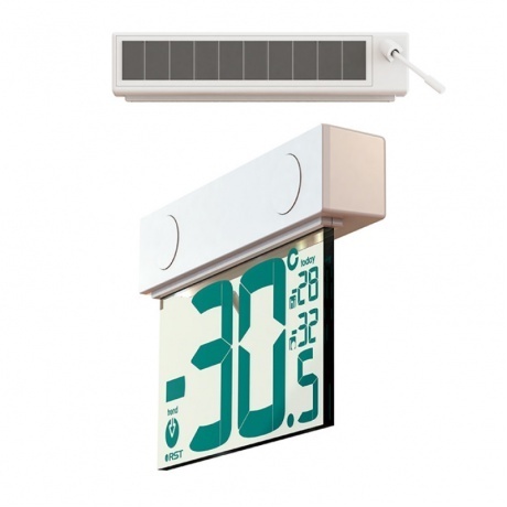 Оконный термометр RST на солнечной батарее 01377 - фото 2