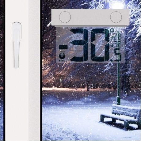 Оконный термометр RST на солнечной батарее 01377 - фото 3