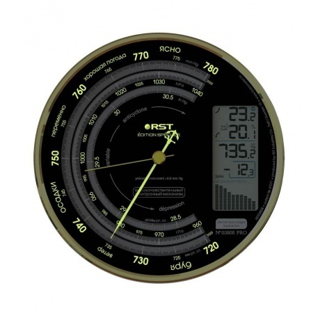 Барометр электронно - механический RST 05808 - фото 3