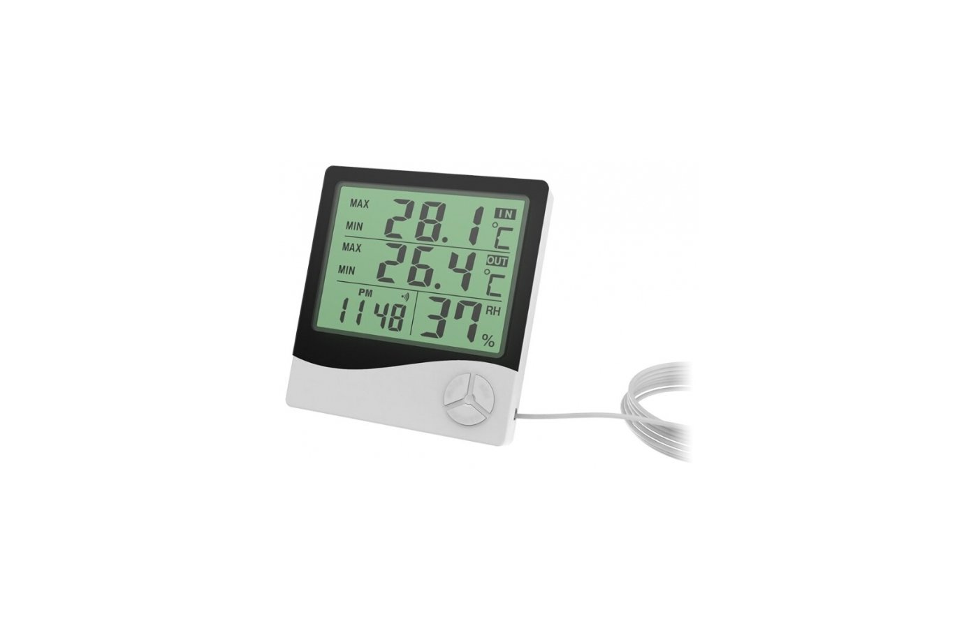 Метеостанция Ritmix CAT-230 термометр, гигрометр, часы, будильник