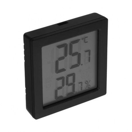 Термогигрометр BALDR B0387TH-BLACK цифровой с внешним датчиком, черный - фото 3