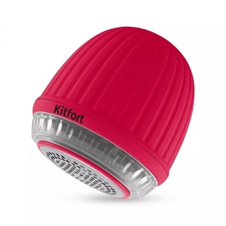 Машинка для удаления катышков Kitfort КТ-4092-1 черно-малиновый - фото 1