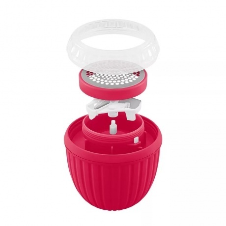 Машинка для удаления катышков Kitfort КТ-4092-1 черно-малиновый - фото 2