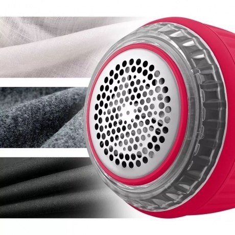 Машинка для удаления катышков Kitfort КТ-4092-1 черно-малиновый - фото 6