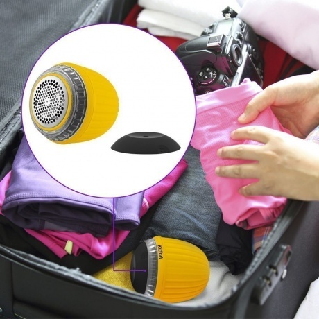 Машинка для удаления катышков Kitfort КТ-4092-3 черно-желтый - фото 9