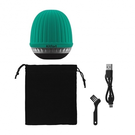 Машинка для удаления катышков Kitfort КТ-4092-2 черно-зеленый - фото 4