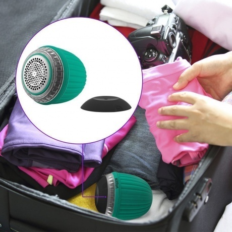 Машинка для удаления катышков Kitfort КТ-4092-2 черно-зеленый - фото 9