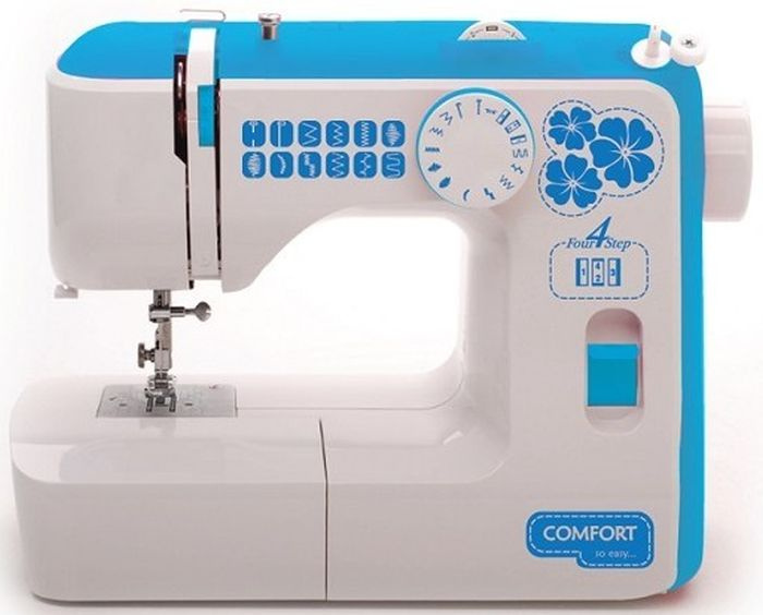 Швейная машина Comfort 535 белый/синий - фото 1