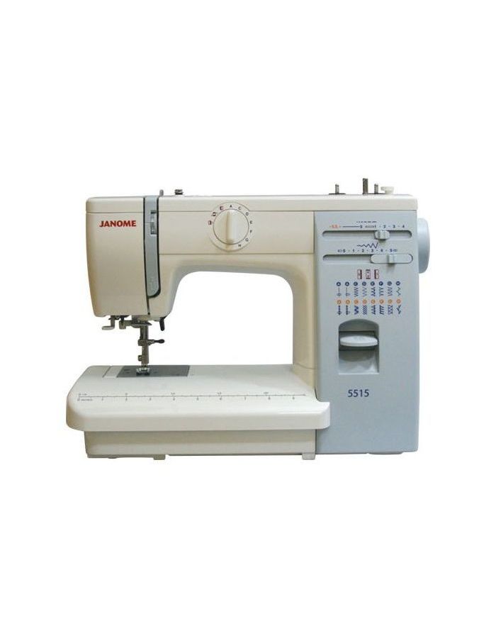 Швейная машина Janome 5515 белый цена и фото