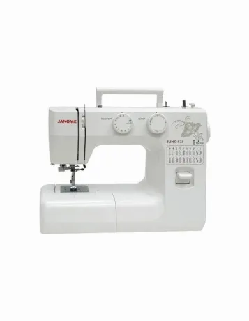 Швейная машина Janome Juno 523 белый/цветы