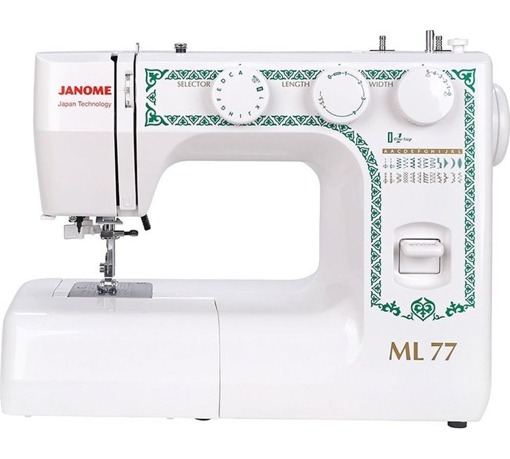 Швейная машина Janome ML 77 белый электромеханическая швейная машина janome hd1015