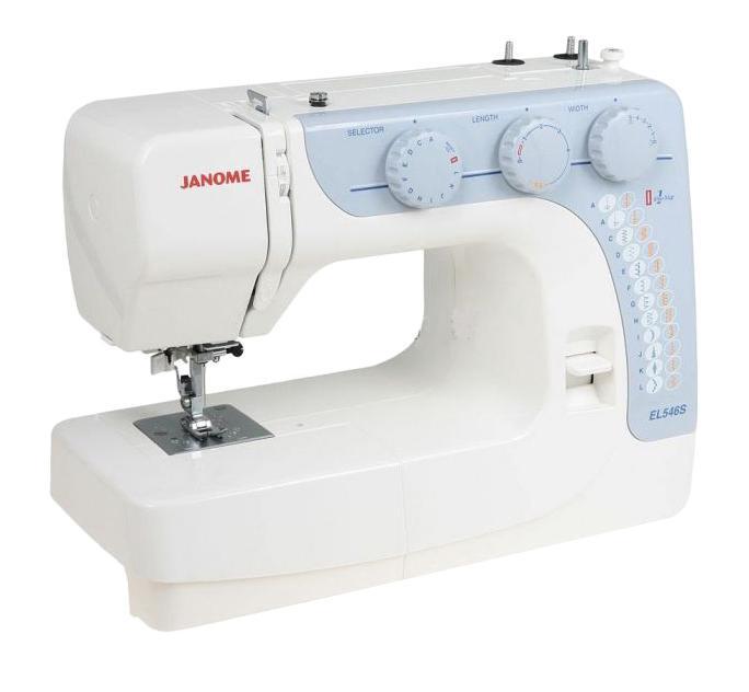 Швейная машина Janome EL545S белый цена и фото