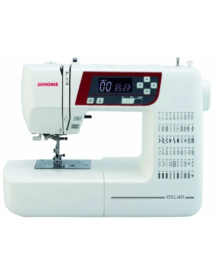 Швейная машина Janome DC 603 швейная машина janome 603 dc 60 операций автомат бело красная