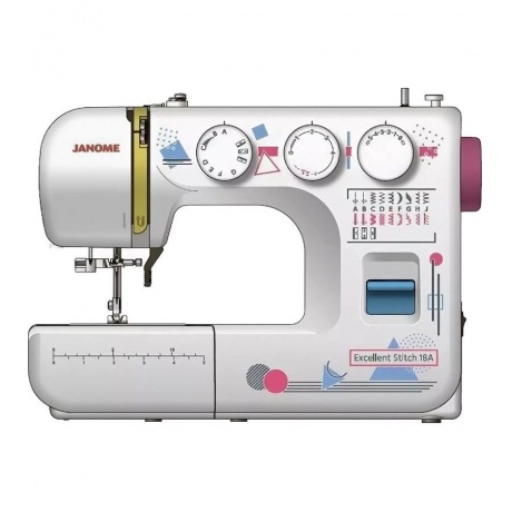 Швейная машина Janome Excellent Stitch 18A белый - фото 1