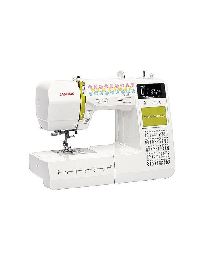 Швейная машина Janome Excellent Stitch 100 белый цена и фото