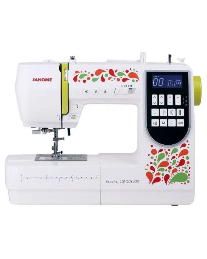 Швейная машина Janome Excellent Stitch 300 белый цена и фото