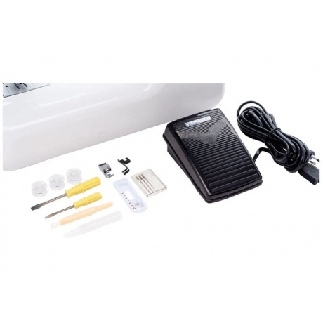 Швейная машина Comfort 11 белый/синий - фото 4