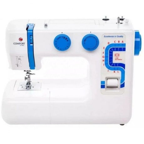 Швейная машина Comfort 11 белый/синий - фото 6