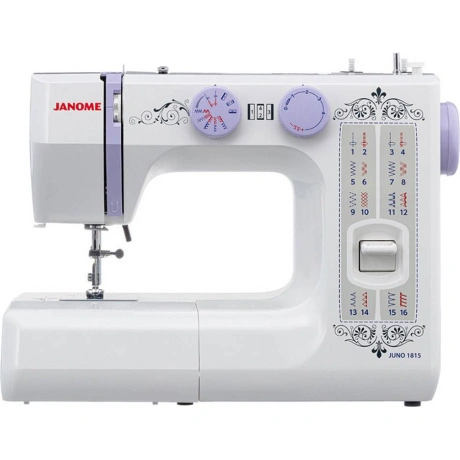 Швейная машина Janome Juno 1815 белый, электромеханическая, верт...