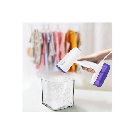 Отпариватель ручной Kitfort КТ-984-1 фиолетовый - фото 6