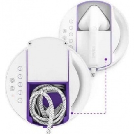 Отпариватель ручной Kitfort КТ-9110-1 бело-фиолетовый - фото 6