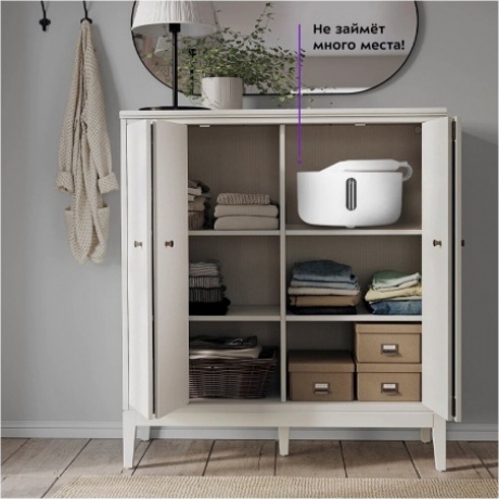 Отпариватель ручной Kitfort КТ-9110-1 бело-фиолетовый - фото 9