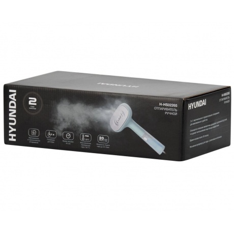 Отпариватель ручной Hyundai H-HS02265 1200Вт мятный/белый - фото 2
