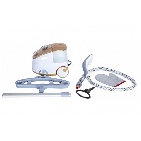 Отпариватель напольный Supra SBS-205 2000Вт белый/золотистый - фото 2