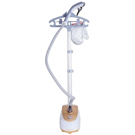 Отпариватель напольный Supra SBS-205 2000Вт белый/золотистый - фото 4