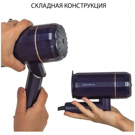 Отпариватель ручной Supra SBS-155 1200Вт черный - фото 3