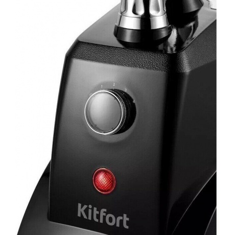 Отпариватель напольный Kitfort КТ-9125 2200Вт черный - фото 7