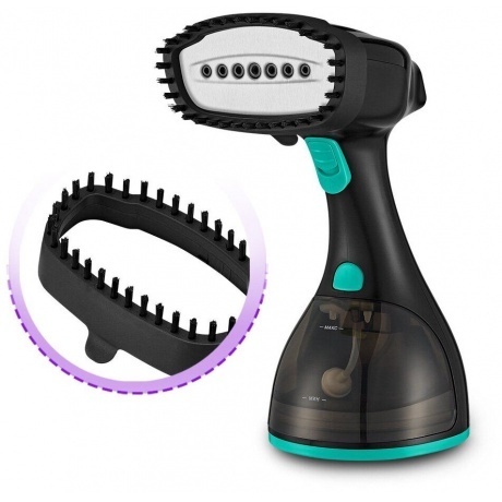 Отпариватель ручной Kitfort КТ-9121-3 черно-бирюзовый - фото 3