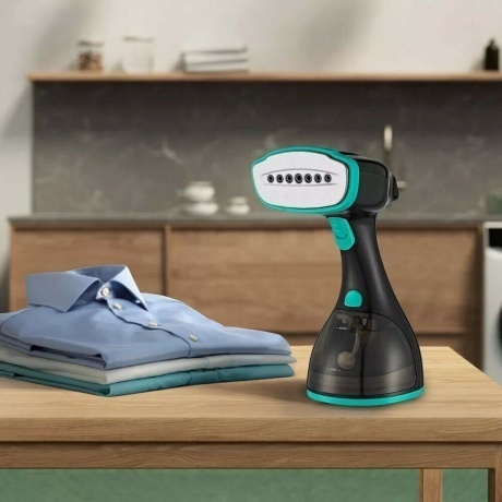 Отпариватель ручной Kitfort КТ-9121-3 черно-бирюзовый - фото 6