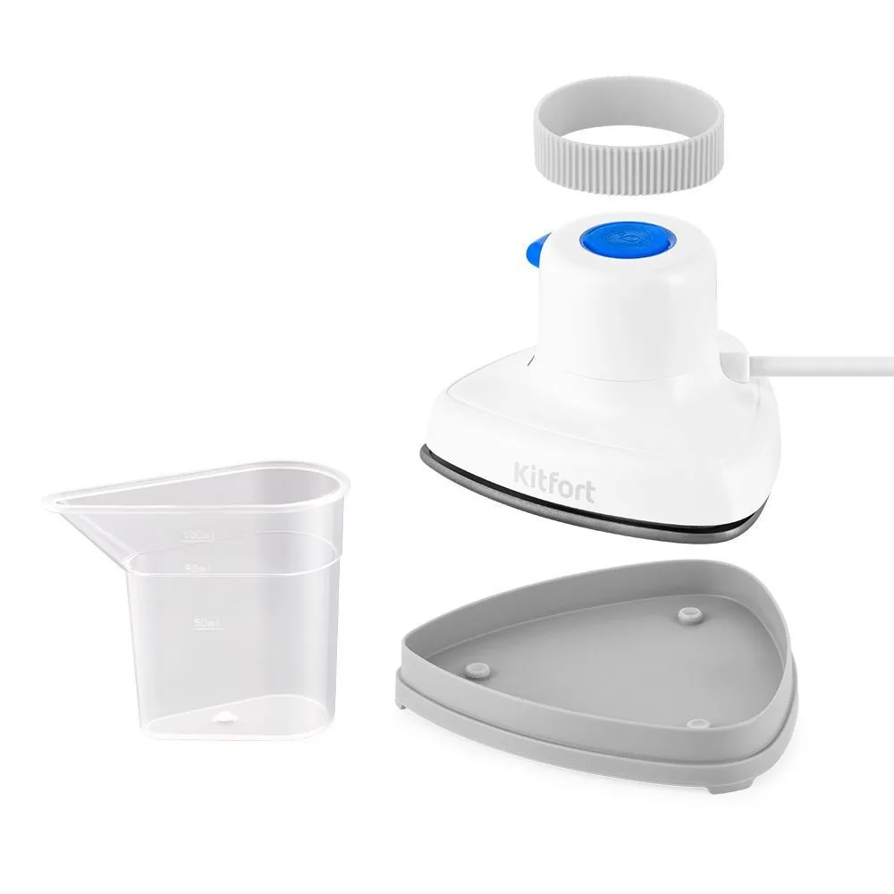 Ручной отпариватель Kitfort КТ-9131-3 бело-синий - фото 4