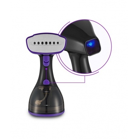 Отпариватель ручной Kitfort КТ-9121-1 черно-фиолетовый - фото 2