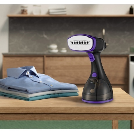 Отпариватель ручной Kitfort КТ-9121-1 черно-фиолетовый - фото 5