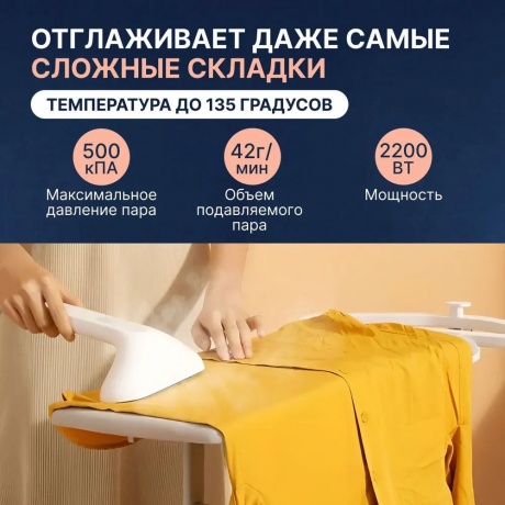 Отпариватель Mijia Supercharged Garment Steamer (ZYGTJ01KL) - фото 3