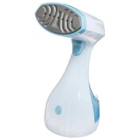 Отпариватель ручной Hyundai H-HS03008 1500Вт белый/голубой - фото 13
