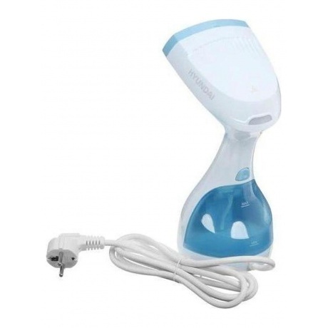 Отпариватель ручной Hyundai H-HS03008 1500Вт белый/голубой - фото 17